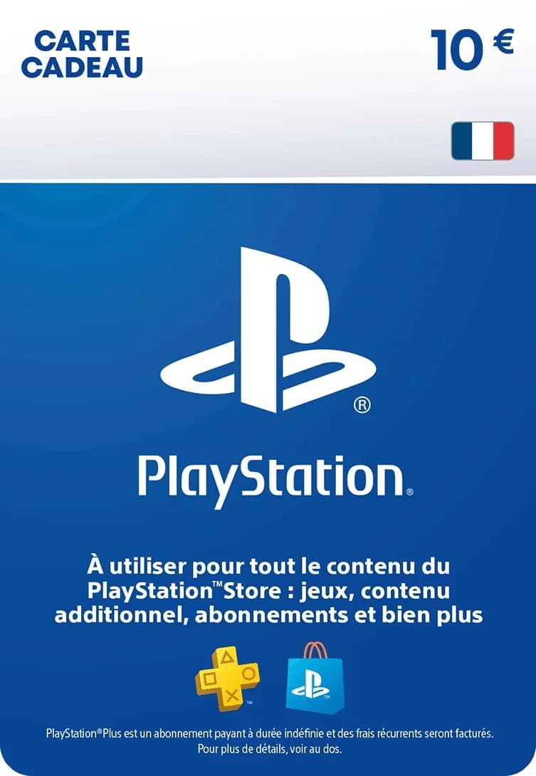 PSN FR 10 EUR - code digital au Maroc